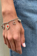 Multi Pendant Bracelet