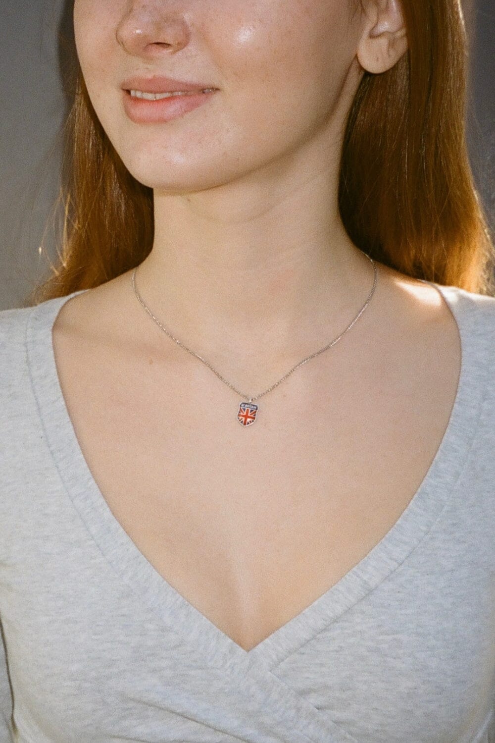 UK Flag Necklace