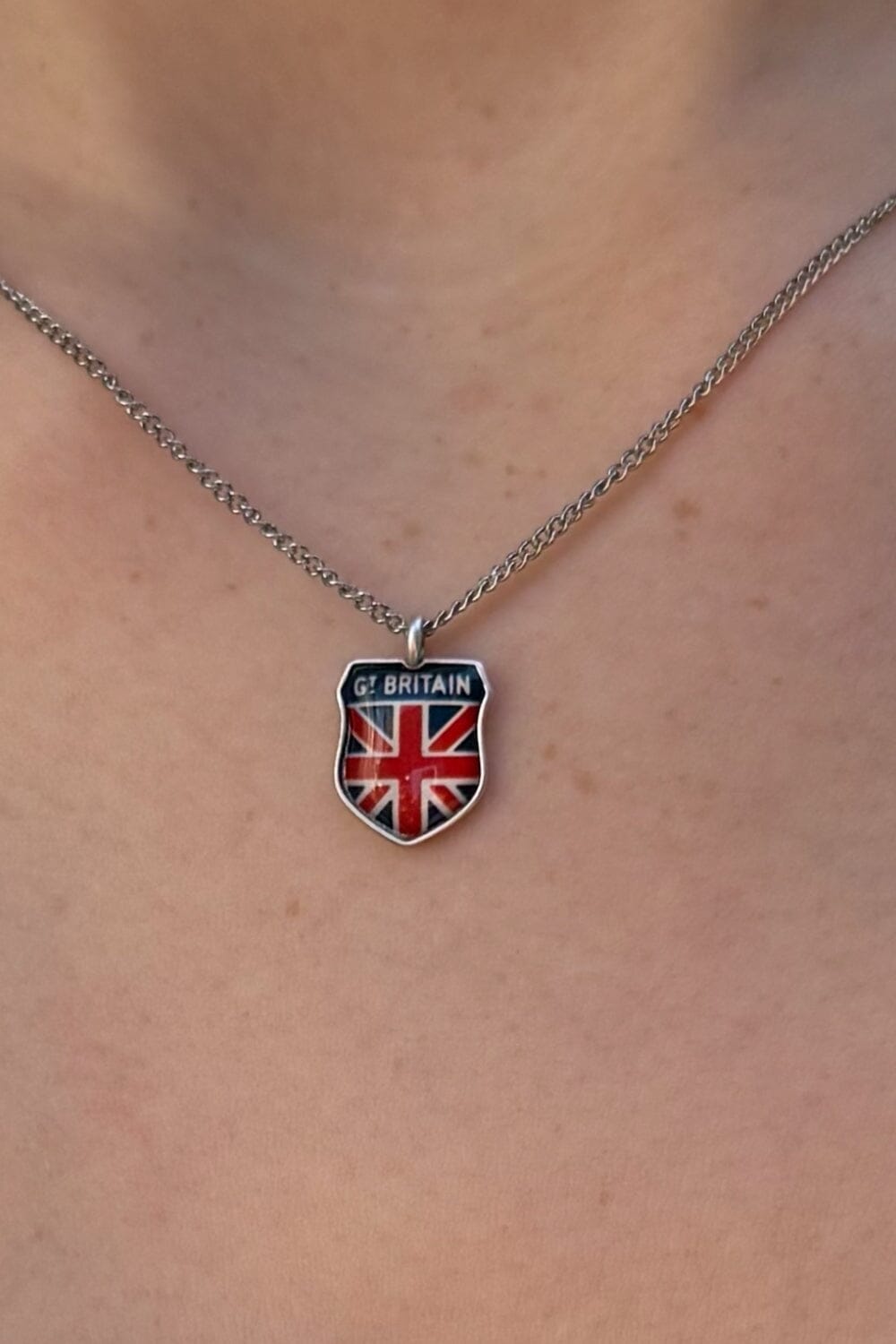 UK Flag Necklace