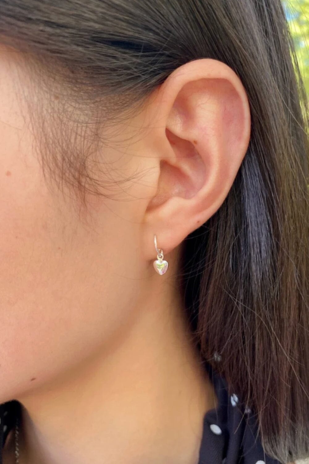 Heart Charm Earrings