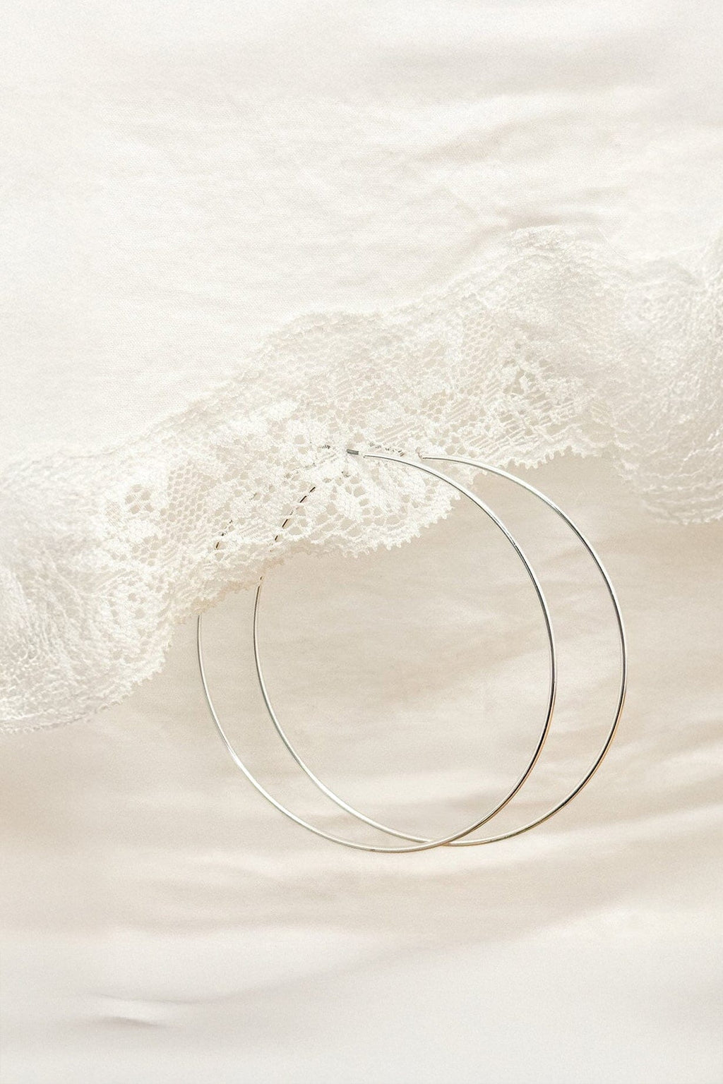 Thin Hoop Earrings