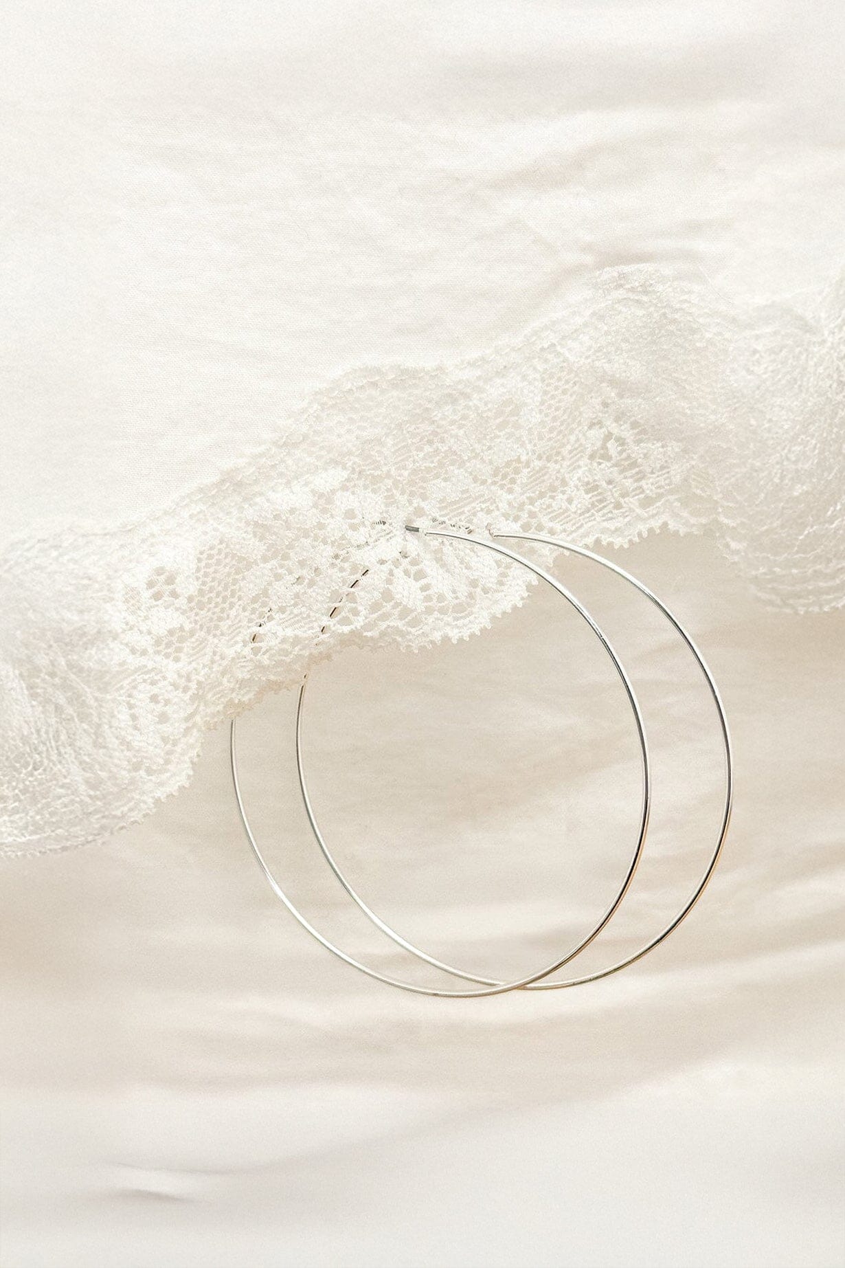 Thin Hoop Earrings