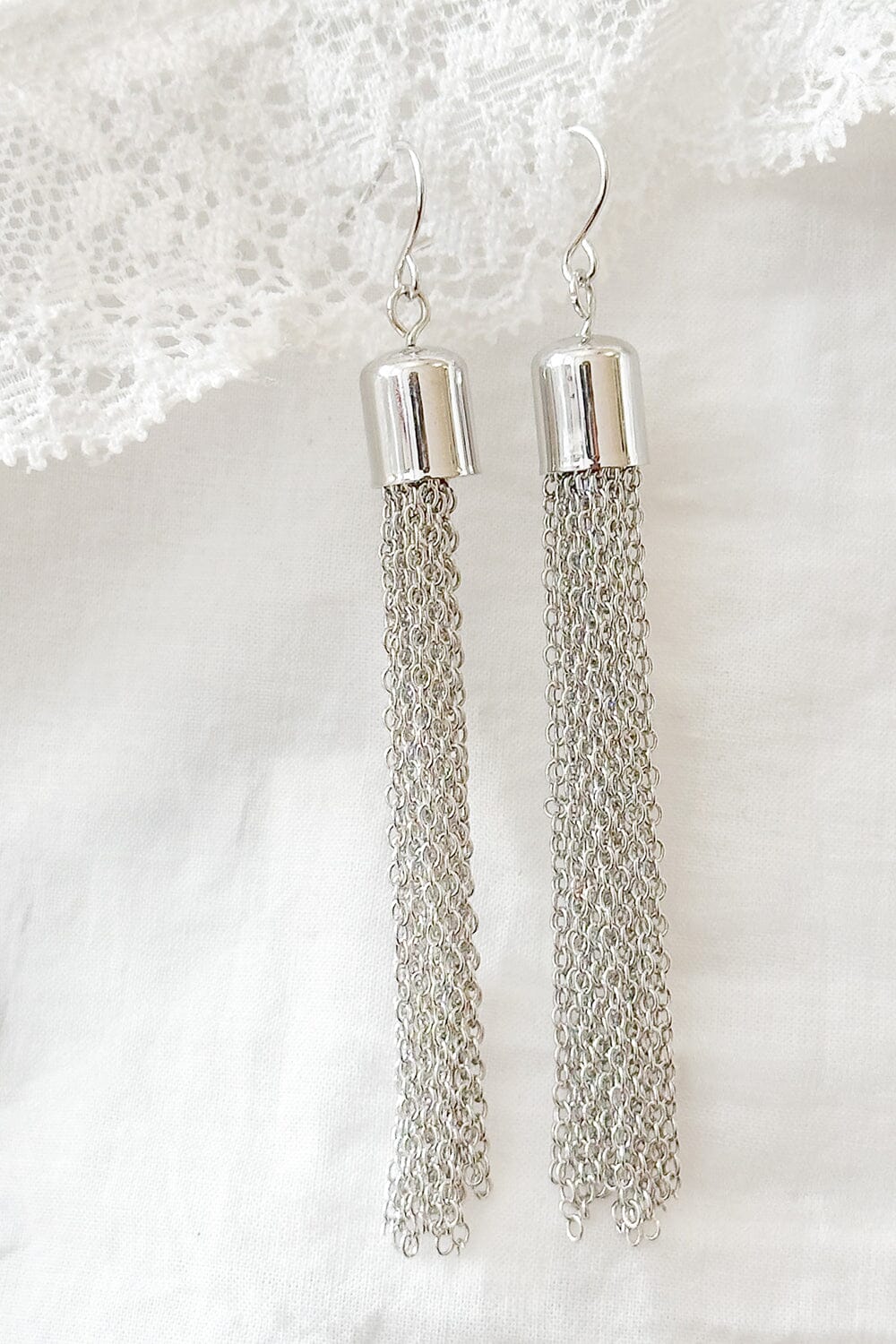 Dangle Chainmail Earrings