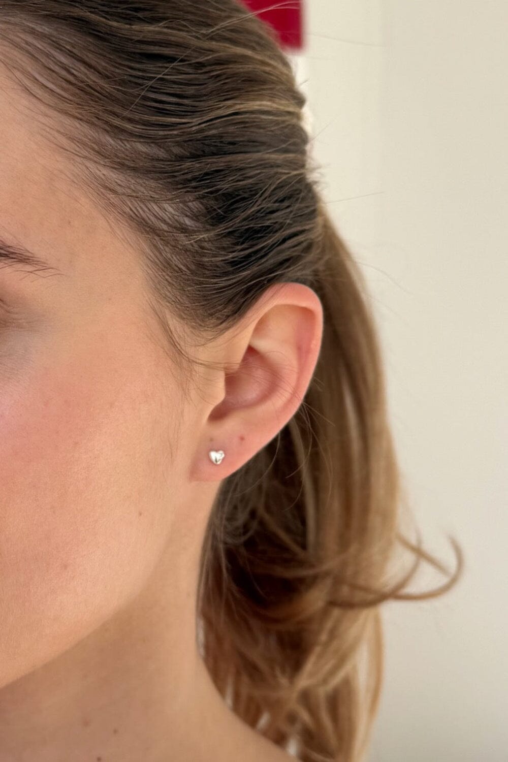 Heart Stud Earrings